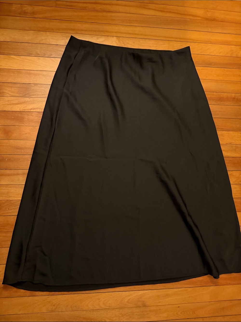 Old Navy Black Maxi Skirt — Flowing A-Line Silhouette